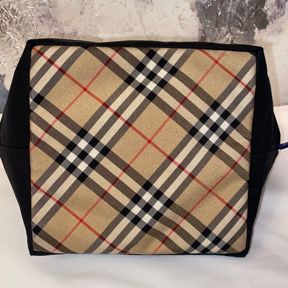 Authentic Burberry Blue Label Small Tote Purse - Picture 7 of 15